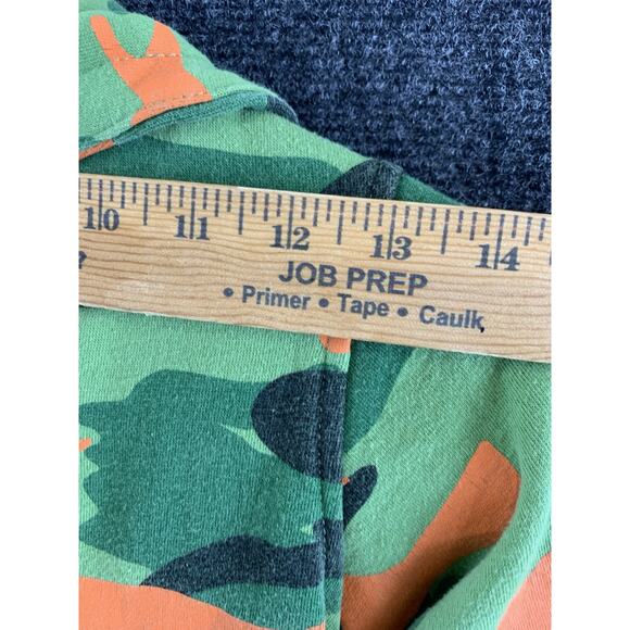 APPAMAN Boy’s Sweatshirt Zip Up Hoodie Camouflage Green Size 4 - Picture 5 of 12